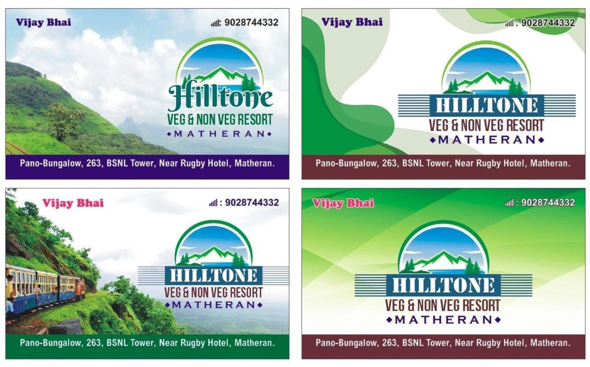 Hotel Hilltone- Matheran Kültér fotó